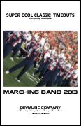 Super Cool Classic Timeouts Marching Band sheet music cover